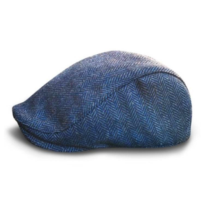 The G.O.A.T. Collectors Edition Boston Scally Cap - Patriot Blue Herringbone - featured image
