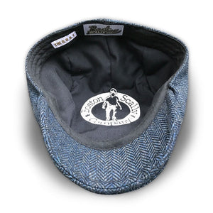 The G.O.A.T. Collectors Edition Boston Scally Cap - Patriot Blue Herringbone - alternate image 3