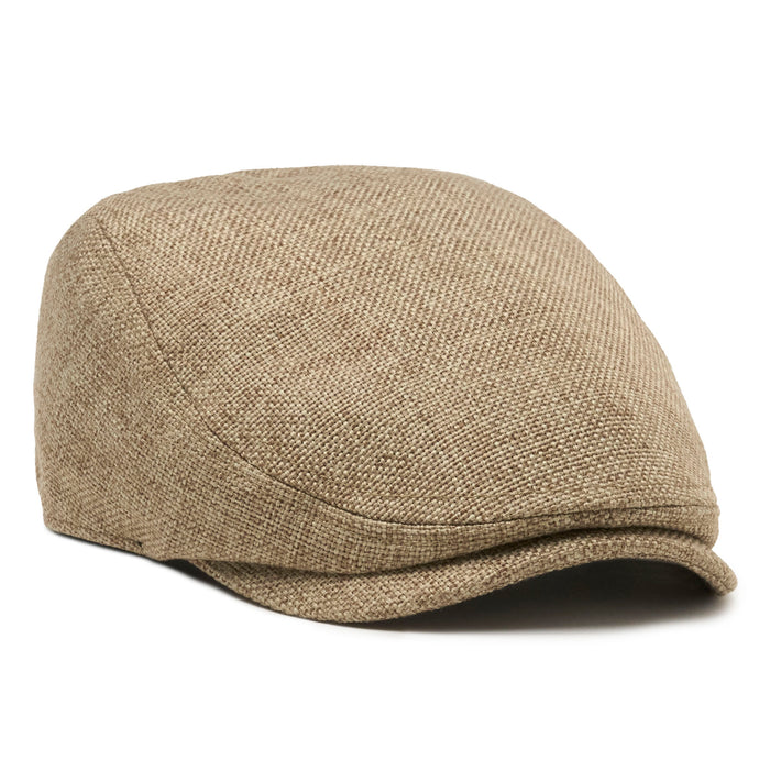The Saltbox Boston Scally Cap - Sand - featured image