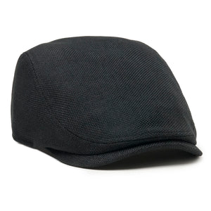 The Saltbox Boston Scally Cap - Black Sand - featured image