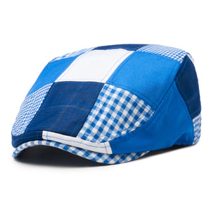 The Jockey Boston Scally Cap - Blue Patchwork - alternate image 4