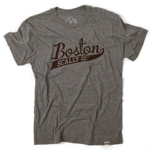 Boston Scally The Original Tee T-Shirt - Grey - featured image