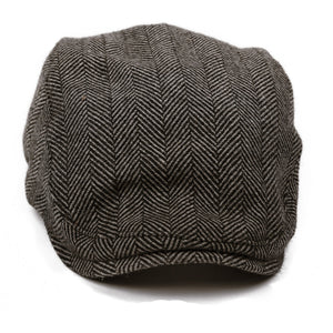 The Original Boston Scally Cap - Grey Herringbone - alternate image 7