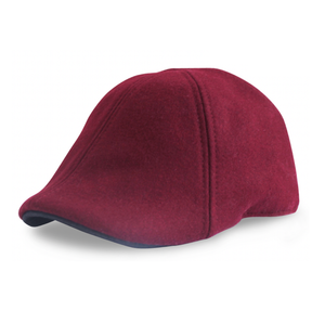 The Kenmore Boston Scally Cap - Crimson & Black Brim - featured image