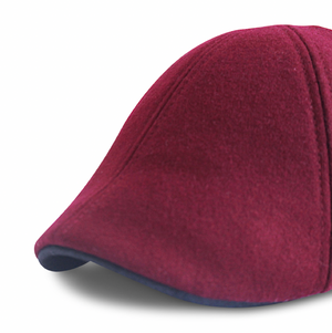 The Kenmore Boston Scally Cap - Crimson & Black Brim - alternate image 4