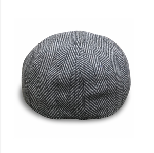 The Original Peaky Boston Scally Cap - Grey Herringbone - alternate image 5
