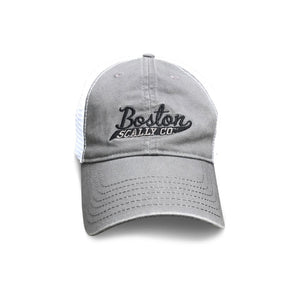 Boston Scally The Trucker Baseball Cap - Grey - alternate image 2