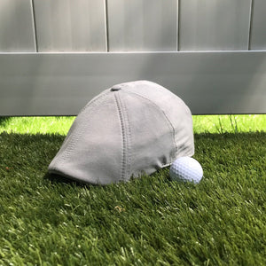 The Caddy Boston Scally Cap - Light Grey - alternate image 2