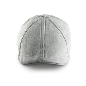 The Caddy Boston Scally Cap - Light Grey - alternate image 4