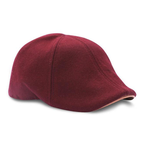 The Kenmore Boston Scally Cap - Crimson & Brown Brim - featured image