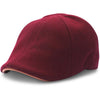 The Kenmore Boston Scally Cap - Crimson & Brown Brim - alternate image 2