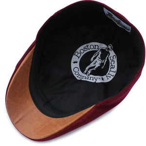 The Kenmore Boston Scally Cap - Crimson & Brown Brim - alternate image 5