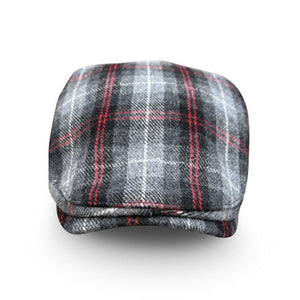 The Contender Boston Scally Cap - Black & Smoke Plaid - alternate image 4