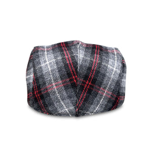 The Contender Boston Scally Cap - Black & Smoke Plaid - alternate image 5