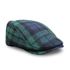 The Contender Black Watch Boston Scally Cap - Clover & Navy - featured image