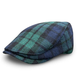 The Contender Black Watch Boston Scally Cap - Clover & Navy - alternate image 3