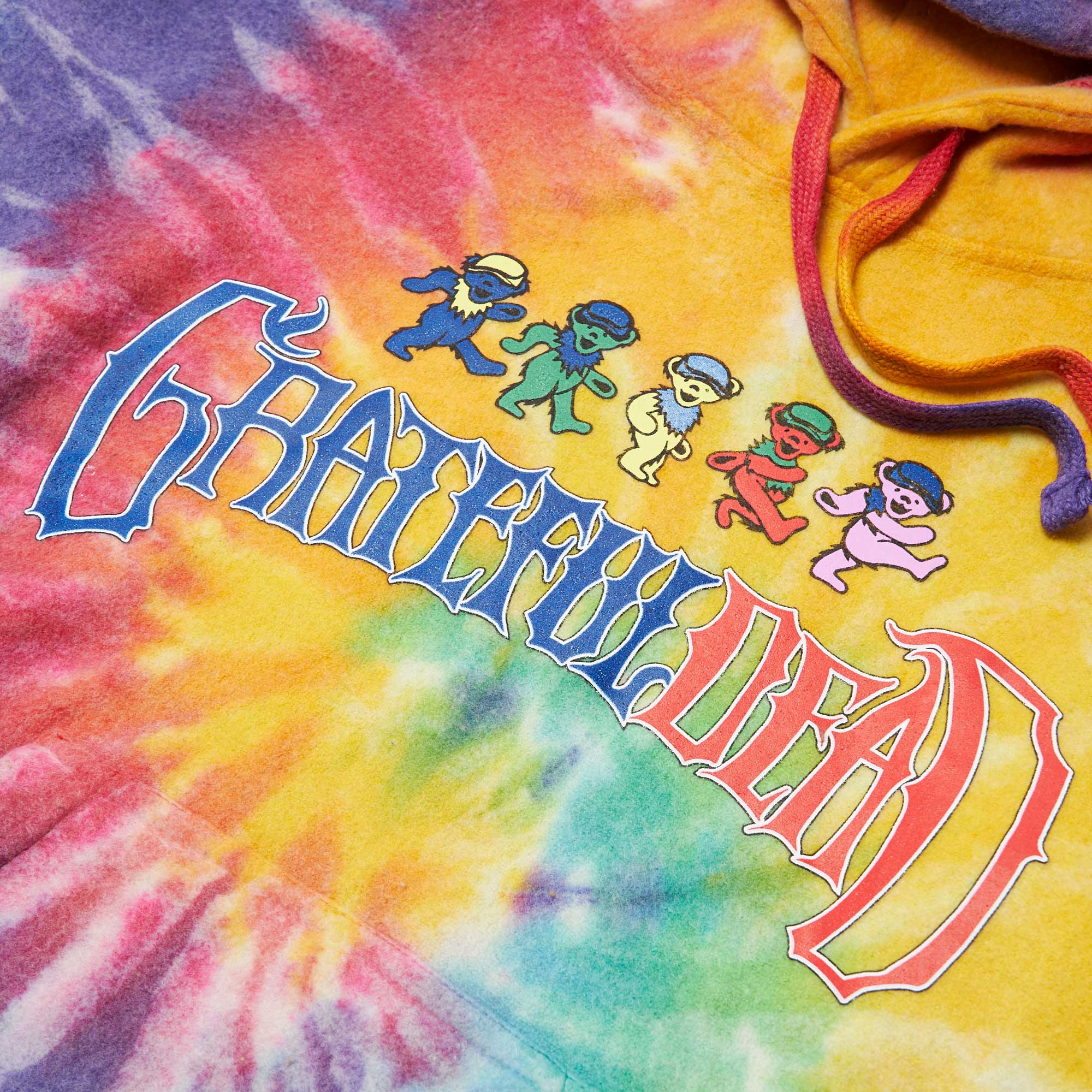 Boston Scally The Grateful Dead 60th Anniversary Hoodie Prism