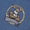 Boston Scally The Cottontail Hoodie - Vintage Heather Blue - alternate image 2