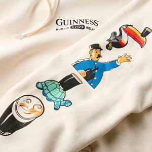 Boston Scally The Guinness Gilroy Hoodie - Vintage White - alternate image 3