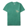 Boston Scally The Loch Ness Tee T-Shirt - Mossy Green - featured image