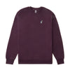 Boston Scally The Grim Reaper Head Crewneck - Dark Maroon - featured image