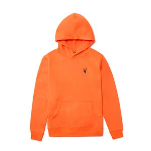 Boston Scally Elk Hoodie - Safety Orange - featured image