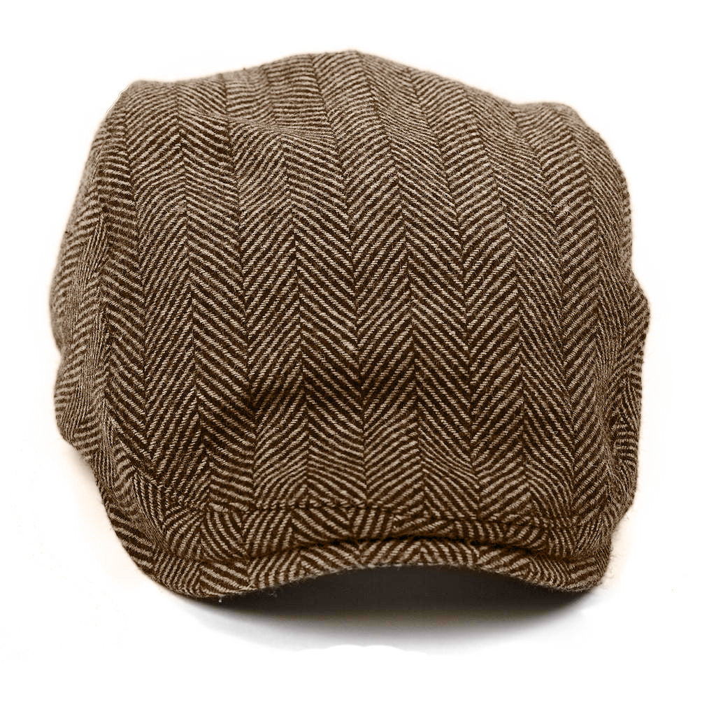 The Original Boston Scally Cap (Flat Cap) Brown - Main Image