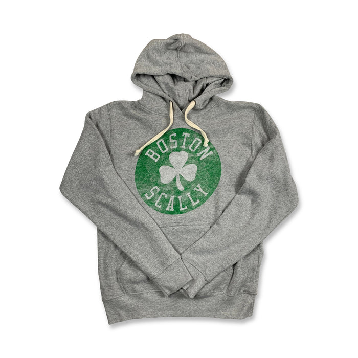 Boston Scally The Celtic Hoodie - Heather Grey - featured image