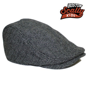 Kids The Original Boston Scally Cap - Grey - featured image