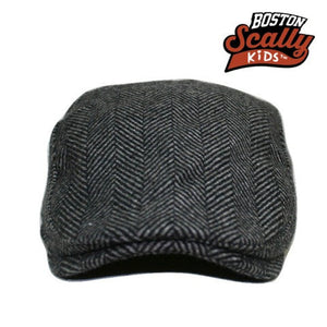Kids The Original Boston Scally Cap - Grey - alternate image 2