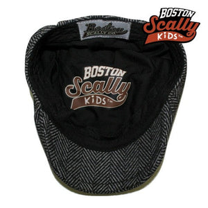 Kids The Original Boston Scally Cap - Grey - alternate image 3