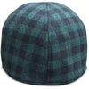 The Brogue Boston Scally Cap - Forest Green & Black Plaid - alternate image 5