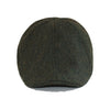 The Donnybrook Boston Scally Cap - Dark Olive Green Herringbone - alternate image 3