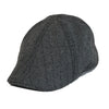 The Donnybrook Boston Scally Cap - Grey Herringbone - featured image