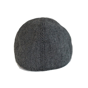 The Donnybrook Boston Scally Cap - Grey Herringbone - alternate image 3