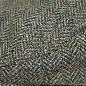 The Original Boston Scally Cap - Dark Olive Green Herringbone - alternate image 5