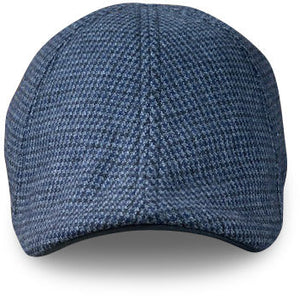The Homage Boston Scally Cap - Black & Navy Houndstooth - alternate image 4