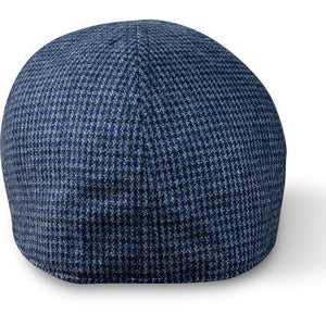 The Homage Boston Scally Cap - Black & Navy Houndstooth - alternate image 5