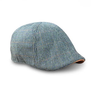 The Homage Boston Scally Cap - Clover & Navy Houndstooth - featured image