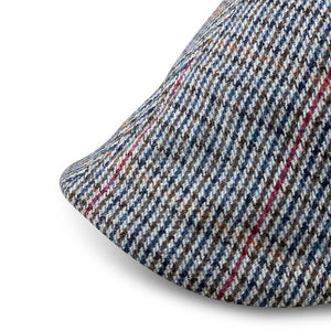 The Homage Boston Scally Cap - Grey & Navy Houndstooth - alternate image 5