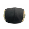 The Responder Military Single Panel Boston Scally Cap - Black & Camo - alternate image 3