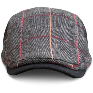 The Whiskey Boston Scally Cap - Smoke & Rye Plaid - alternate image 3