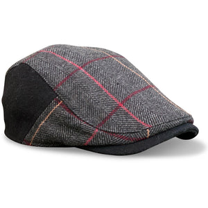 The Whiskey Boston Scally Cap - Smoke & Rye Plaid - alternate image 6