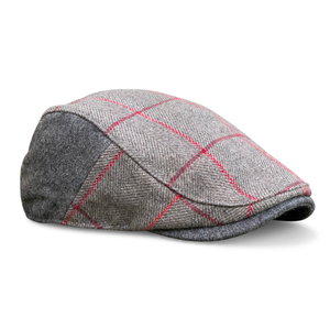 The Whiskey Boston Scally Cap - Cherry Oak Plaid - featured image