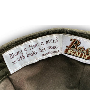 The Trinity Boston Scally Cap - Black & Smoke - alternate image 4