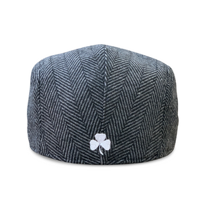 The Southie Boston Scally Cap - Grey Herringbone - alternate image 3