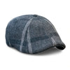 The Black Rose Peaky Boston Scally Cap - Black & Grey Plaid - featured image