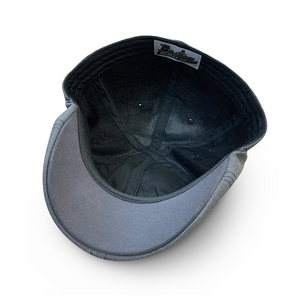 The Plaid Trainer Boston Scally Cap - Dark Grey & Black - alternate image 2