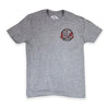 Boston Scally The Bareknuckle Tee T-Shirt - Old School Grey - featured image
