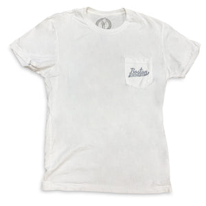 Boston Scally The Sailor Pocket Tee T-Shirt - White - featured image